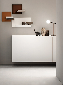 ATELIER - Suspended sideboard with sliding doors by Capo d’Opera - view 3